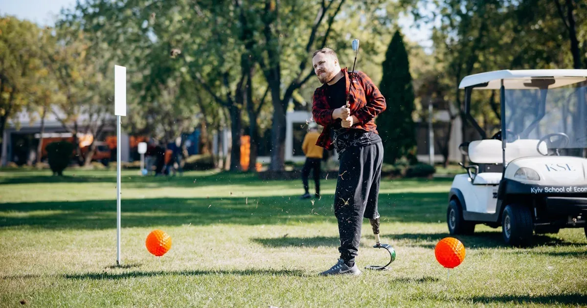 Golf That Unites: Veterans’ Experience at KSE Campus Obolon